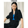 VIMAGE纬漫纪春季新款时尚百搭短款外套女V1903523 商品缩略图0