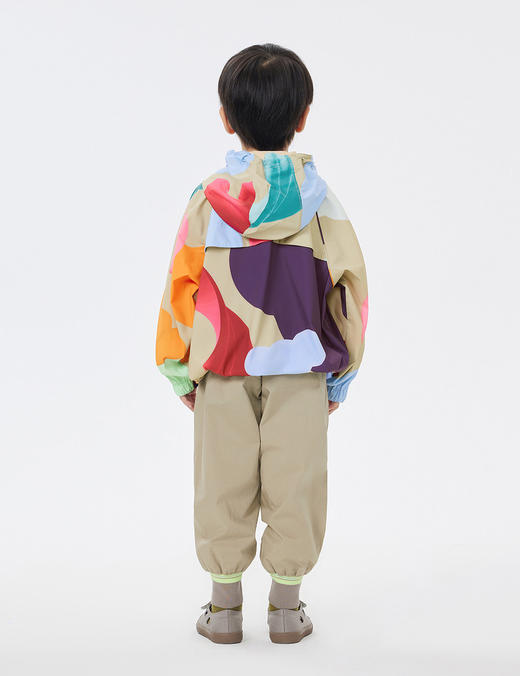 jnby  23年春款  原创印花轻薄短款风衣  1N3912770 商品图6