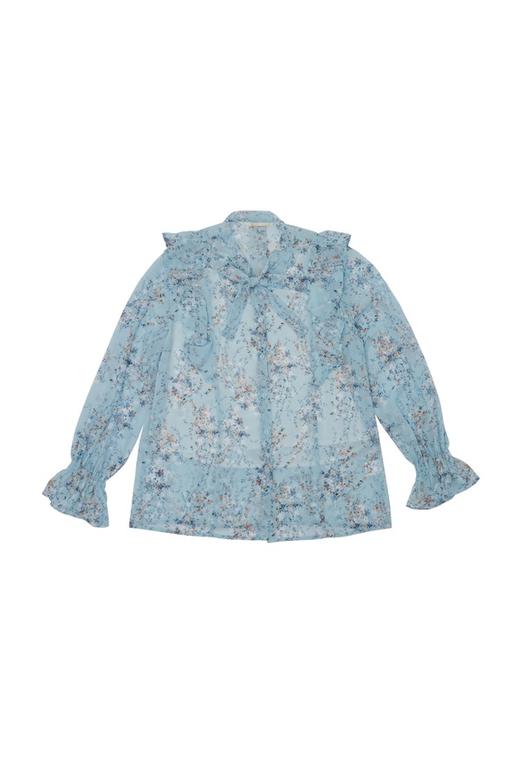 FREEBIRD 荷叶边饰印花上衣 5197 商品图4