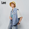 LEE 101+23春夏新品舒适浅蓝女牛仔背心LWT0052055PN 商品缩略图0