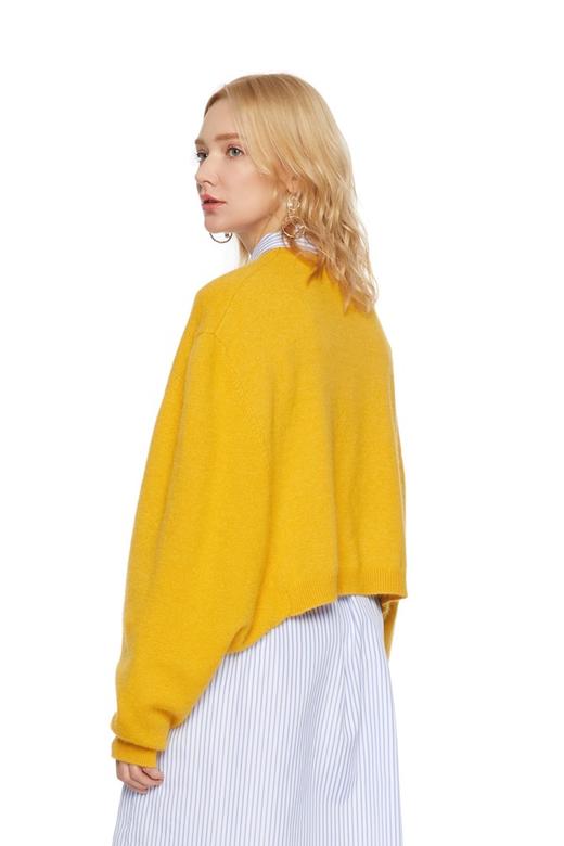EMC亿美丞 黄色蝙蝠袖短毛衣 4999 商品图4