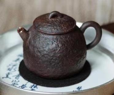 梵山堂手捏紫砂壶9号（锯铜口） 商品图1