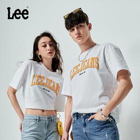 LEE 新品舒适印花圆领男女同款短袖T恤LUT0051013RX