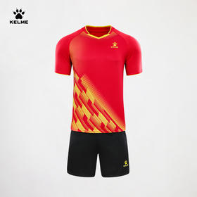 卡尔美夏季男士运动训练系列乒羽套装