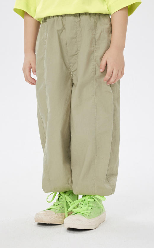 jnby 23年春款   棉麻细腻柔软束脚长裤  1N3E13900 商品图3