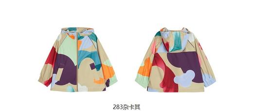 jnby  23年春款  原创印花轻薄短款风衣  1N3912770 商品图11