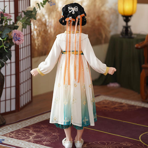 儿童春季汉服超仙古装古风唐装春款童装PJX-TSF23009 商品图3