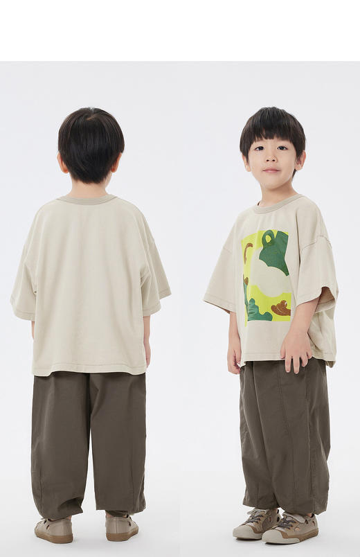 jnby 23年春款   棉麻细腻柔软束脚长裤  1N3E13900 商品图7