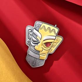 预定！2023“独具慧眼”三星堆结构章，官方限量