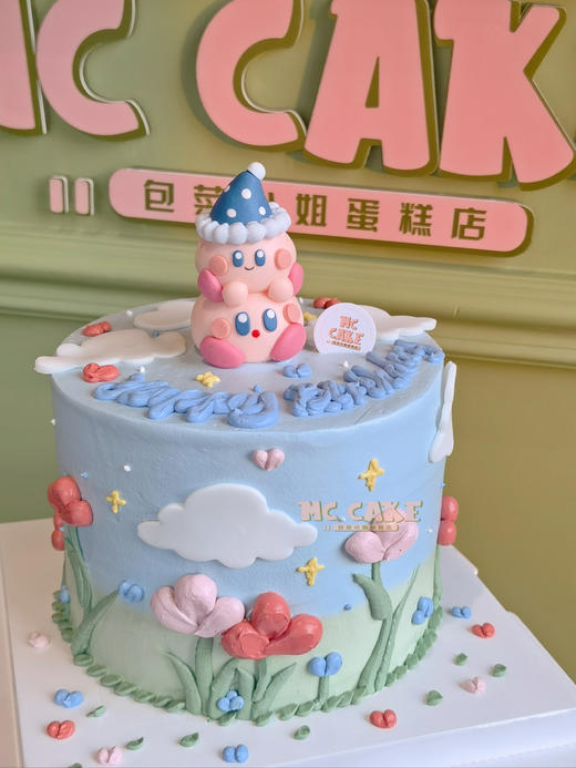 星之卡比玩具裱花蛋糕 商品图0