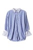 SUMMER & SAGE 开口设计条纹衬衣 5603 商品缩略图4
