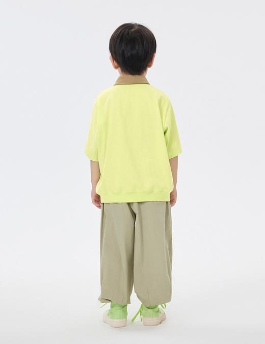 jnby  23年春款  针织棉拼接POIO衫   1N3112940 商品图5