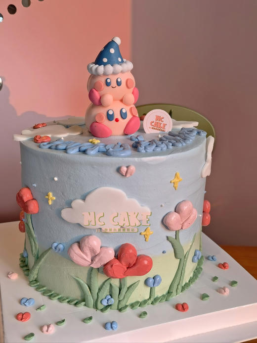 星之卡比玩具裱花蛋糕 商品图1