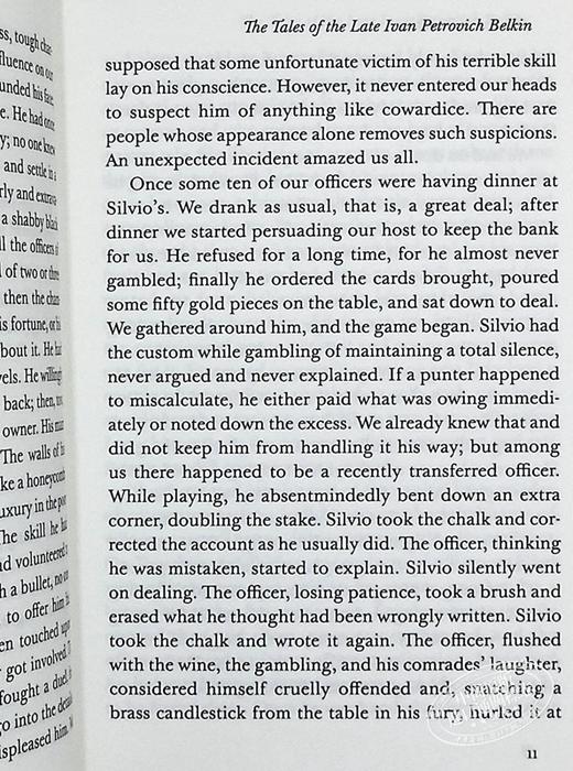 【中商原版】企鹅小布纹经典系列 普希金 黑桃皇后 英文原版 The Queen Of Spades Alexander Pushkin 经典文学 俄罗斯文学 商品图8