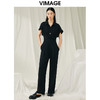 VIMAGE纬漫纪夏季新品高腰修身显瘦连体裤V1907510 商品缩略图0