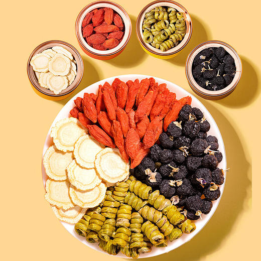 【中秋礼盒】神农金康 西洋参黑枸杞石斛四拼礼盒新中式滋补礼 原生态真滋补 喝护家人健康 商品图4