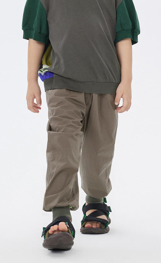 jnby  23年春款  弹力府绸束脚长裤  1N3E12790 商品图7