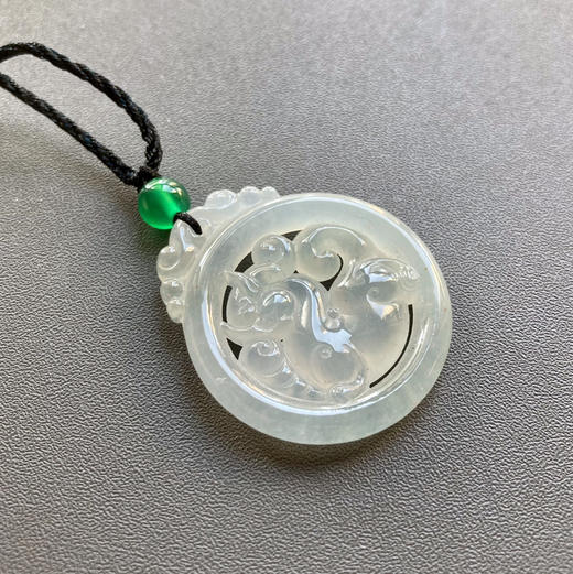 冰种翡翠麒麟 商品图3