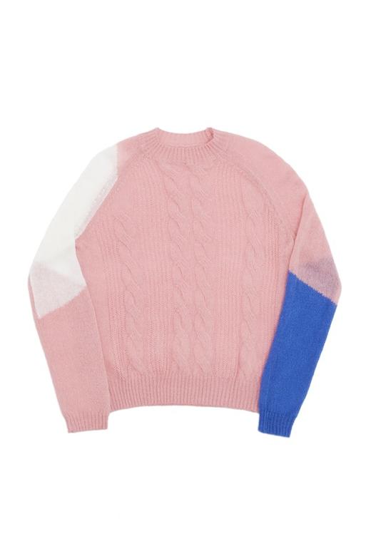 VERDPEEIN婉派 三色拼接薄毛衣 5250 商品图4