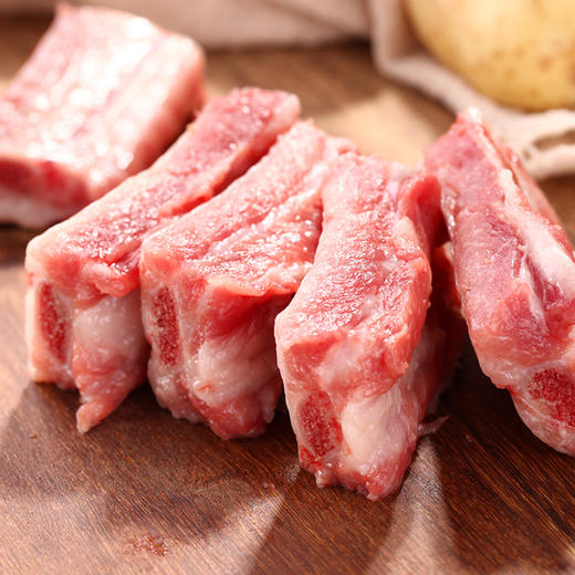 大别山散养黑猪五花肉（2斤装）+纯肋排（2斤装） 商品图2