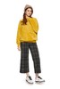 AVA 中黄色字母连帽卫衣 5516 商品缩略图3