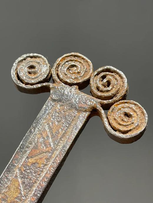 老铸铁长枝花朵型镇尺，顺丰包邮 商品图5