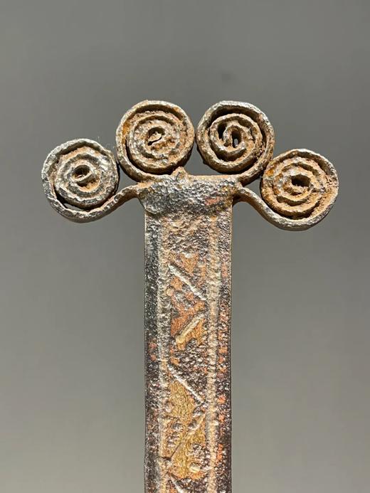 老铸铁长枝花朵型镇尺，顺丰包邮 商品图4