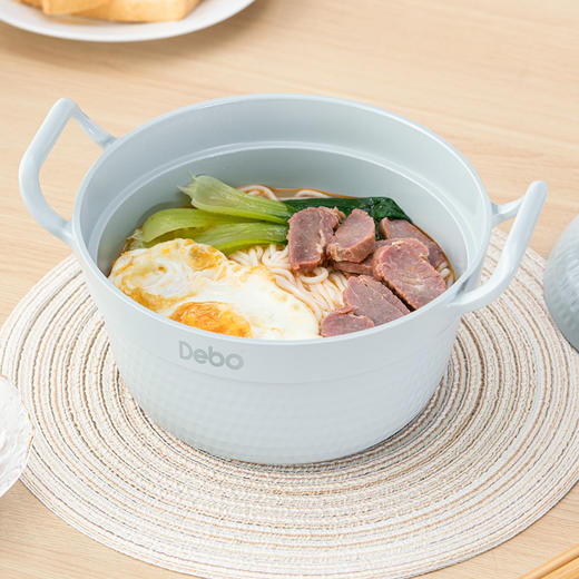 Debo德铂弗格森铝合金泡面锅1.5L不粘锅学生宿舍小锅家用煮面一人食汤锅 商品图3