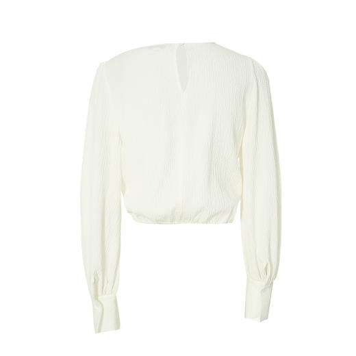 VIMAGE纬漫纪春季季新品圆领简约大方小上衣V1913547 商品图6