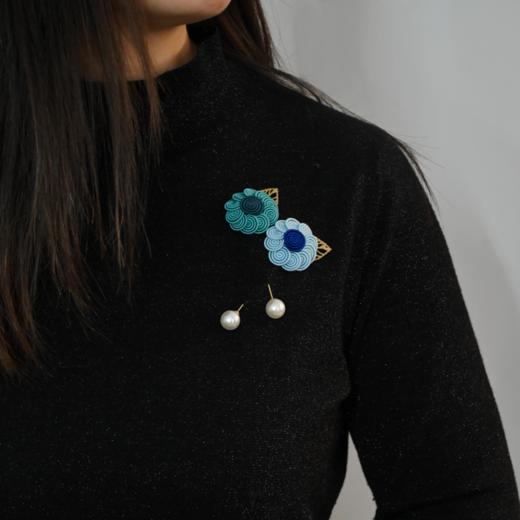 刺绣胸针 商品图2