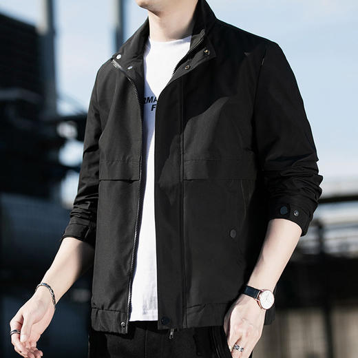 裁缝学苑MQ21春秋夹克外套纸样男装新款立领上衣开衫服装打板裁剪 商品图1