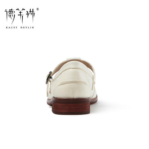 KACEY DEVLIN德芙琳法式复古玛丽珍低跟乐福单鞋女KD8018【72小时内发货，棕色预售7天发货】 商品图6