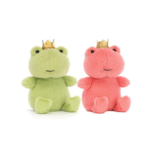 Jellycat 皇冠小青蛙 粉色/绿色 商品图0