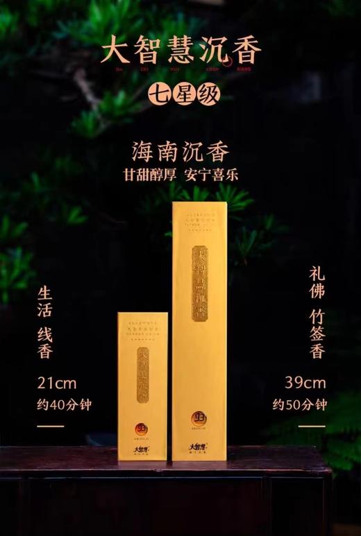 【大智慧】93号沉香线香竹签香礼佛香 商品图0