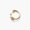 订购12周到｜LIL-Bloomy-18K黄金 锆石 耳环（单只）［意大利设计师］ 商品缩略图1