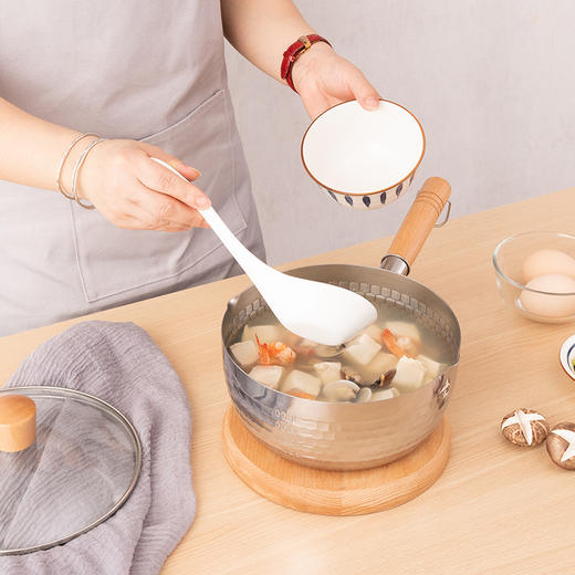 Debo德铂达芙妮不锈钢宝宝辅食锅小奶锅家用婴儿雪平锅多用锅燃气电磁炉 商品图4