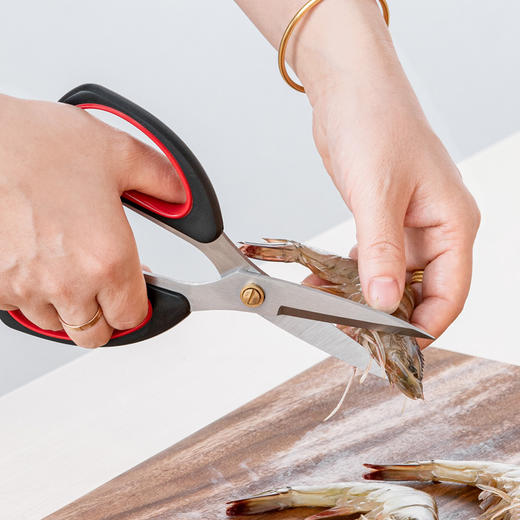 Debo德铂迪克森厨房刀具套装优质不锈钢家用菜刀切片刀砍骨刀亚克力刀座 商品图3