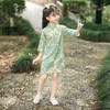 女童汉服中式改良旗袍，演出服儿童古风仙连衣裙PJX-BD中袖玉兰 商品缩略图2