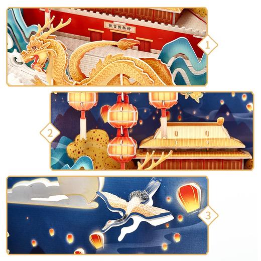 乐立方CN6014故宫四季.秋-神武门 商品图4