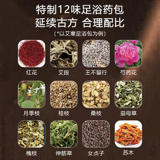 [2025]中药材足浴包 ｜ 12味中药 ｜ 30g*30袋/包 商品图2
