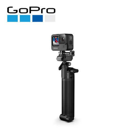 GOPRO 3-way三向摄像机手柄相机支架 三脚架自拍杆神器 hero8/9运动相机配件 原装三向自拍杆 商品图4