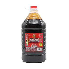 东古草菰老抽酱油（三级）5L（6911567888366）