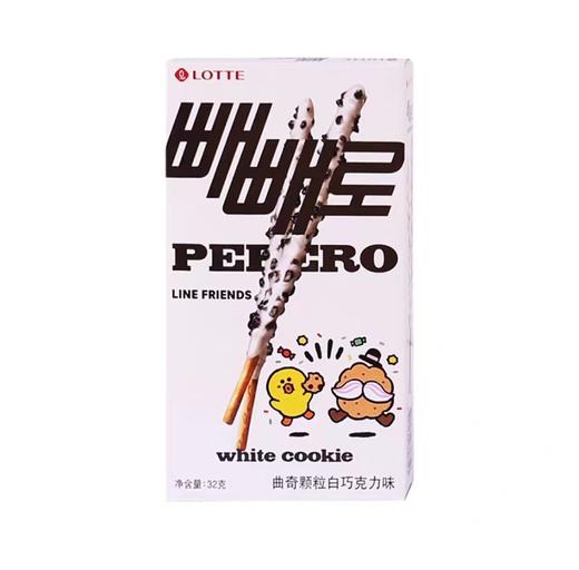 乐天派派乐曲奇颗粒白巧克力味饼干棒（饼干）32g/盒 商品图0