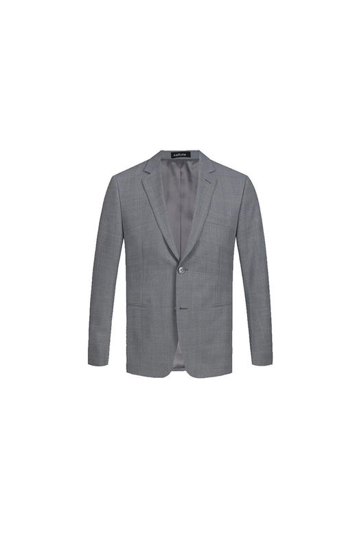 callisto灰色聚酯纤维混纺西服 SPBWJ052GY 商品图2