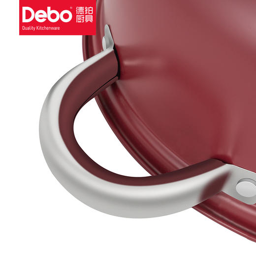 Debo德铂杰拉德不锈钢汤锅燃气电磁炉通用家用4L新款火锅双耳大 商品图11