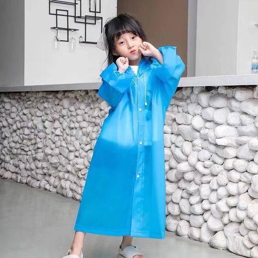 【穿出街也能美美的！时尚轻便雨衣】大人小孩户外旅行便携带加厚雨披，雨天轻松行，防风防雨耐磨防刮，厚而不重轻薄透气，潮流优雅无异味，轻便易携带～ 商品图2