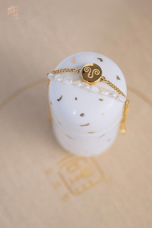 三生石 十二星座香氛巴洛克珍珠手链 商品图2