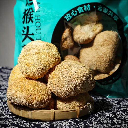 【吉顺号食品】-吉顺号猴头菇 特产深山猴头菌菇猴头蘑干货200g 商品图3