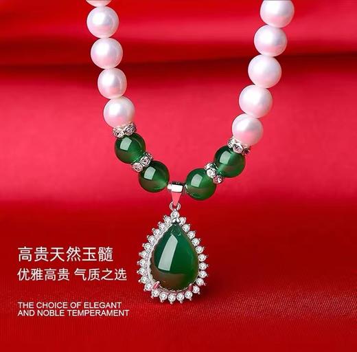 【不挑年龄 时尚百搭】女神节轻奢天然淡水珍珠项链三件套 商品图2