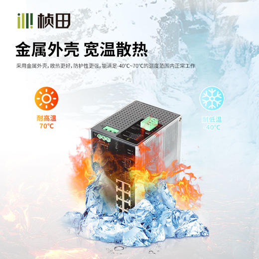工业级2光8电全千兆交换机 IG1210GF-AC 商品图3